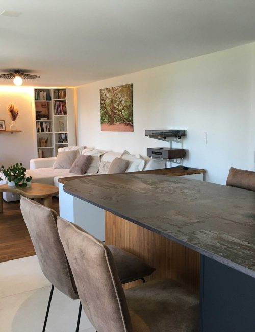 Aménagement cuisine-salon