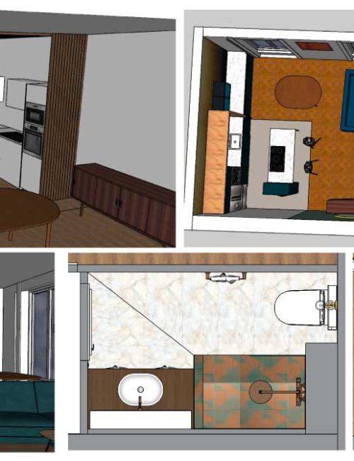 Croquis aménagement intérieur